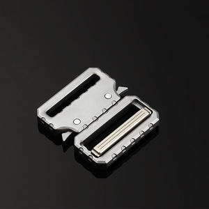 Jiuyuan Metal <b>Sliding</b> Buckle Alloy Silver Bag Accessories Adjustable For Backpack Waist Bag Durable - Product Image 2