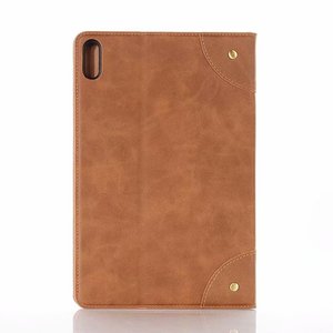 Étui Folio rétro en cuir PU + TPU avec poche pour cartes, pour tablette <span class=keywords><strong>HUAWEI</strong></span> <span class=keywords><strong>mate</strong></span> <span class=keywords><strong>pad</strong></span> Pro <span class=keywords><strong>10</strong></span>.4 pouces 2020 - Product Image 2