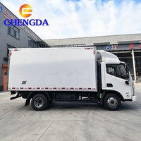 Camion frigorifique Foton, type de carburant diesel, caisse frigorifique en fibre de verre, camion frigorifique