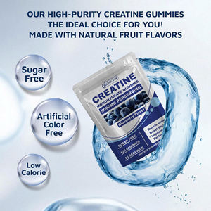 Bonbons à la créatine monohydrate de créatine de marque privée avec COA, supplément pré-entraînement sans sucre pour la croissance musculaire - Product Image 2