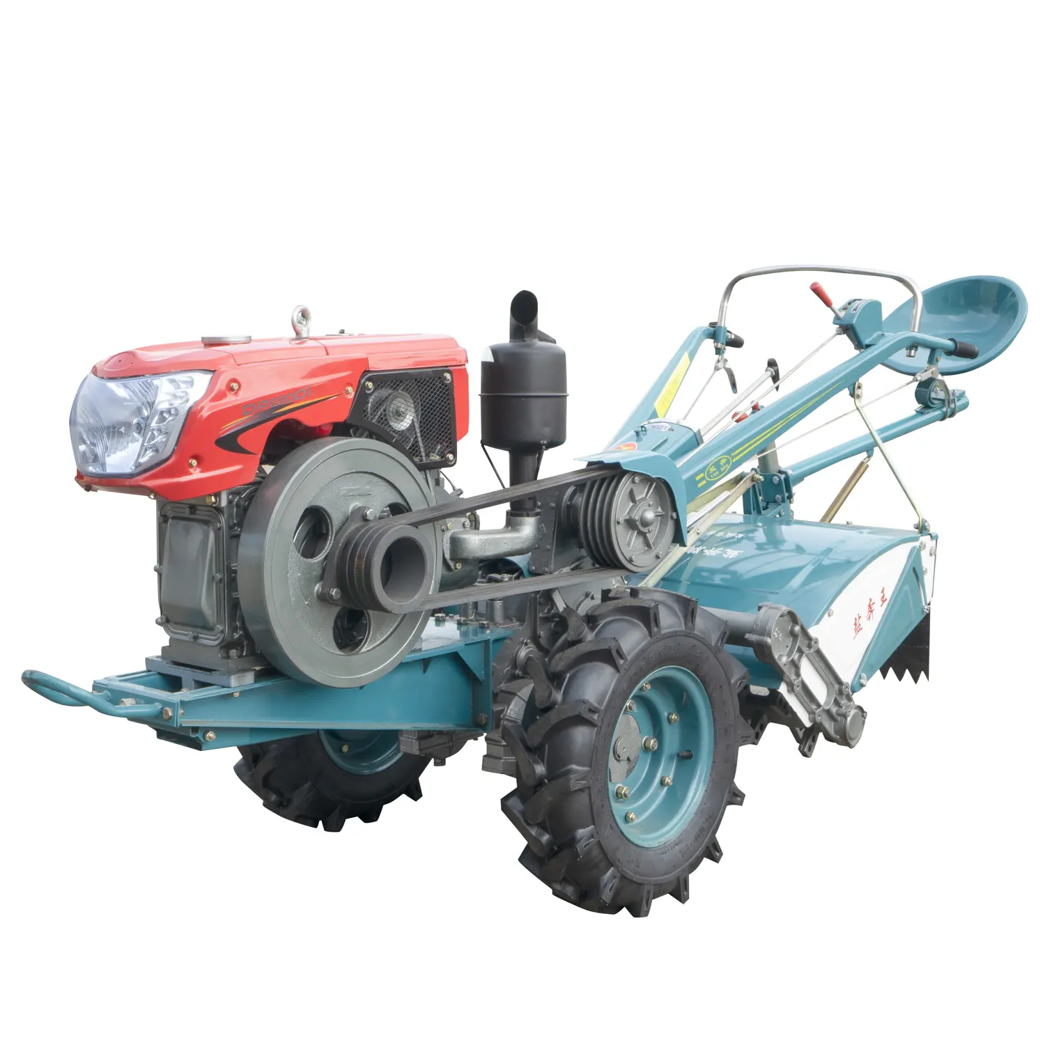 20hp 22HP mesin Diesel traktor berjalan dengan penjualan laris ke India