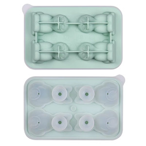 Moule à glaçons en silicone en forme de chat, réutilisable, facile à démouler, glaçons en forme de chat pour cocktails, boissons, desserts - Product Image 3