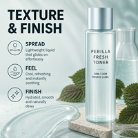 Toner Wajah Organik Murni Perilla Private Label, Menutrisi, Mencerahkan, Anti-Penuaan