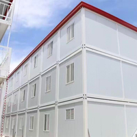 Casa Contenedor Comercial de Entrega Rápida, Ensamblaje Rápido, Prefabricada, para Viviendas de Empleados, Edificio de Oficinas