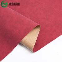 Vente en gros de tissu de Faux cuir Pvc cuir artificiel bicolore motif de daim PVC cuir synthétique pour sacs à main