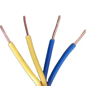 Kabel listrik terisolasi PVC 1.5mm, kabel daya listrik bvr 1.5mm kabel tembaga