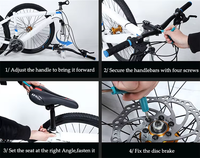 Vélo de montagne tout-terrain 26 pouces 24 vitesses en acier au carbone, modèle adulte entièrement conçu, neuf et de haute qualité, avec freins à disque, durable – Vente directe usine