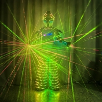 Costume d'armure LED Richshining télécommandé pour spectacles créatifs, idéal pour des soirées laser éblouissantes et des événements festifs