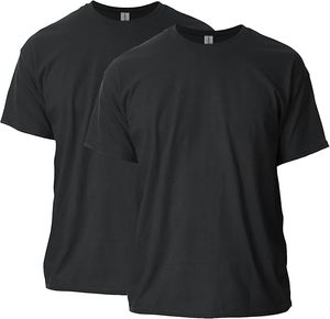T-shirts unisexe PL personnalisés 180G 100% coton, coupe oversize, avec logo imprimé, vierges pour broderie, anti-plis, pour le fitness - Product Image 2