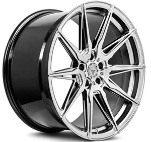 Aluminum Racing 1 Piece Forged Alloy Passenger Car Rims Wheels Made In China