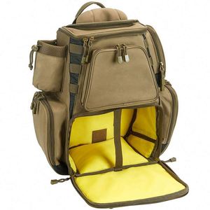 Échantillon gratuit, sac à dos de pêche de haute qualité, imperméable, en polyester, à deux couches, 30L, durable, pour l'extérieur - Product Image 2