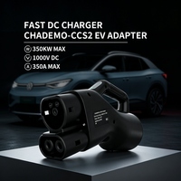 Adaptateur Electway CHAdeMO vers CCS2, adaptateur de chargeur de véhicule électrique, stations de charge rapide, connecteur de chargeur de véhicule électrique pour voitures électriques CCS2