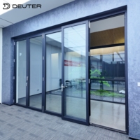 Tiras de Sellado Suaves y Seguras para Dedos, Puertas Plegables de Aluminio, Puertas de Vidrio en Acordeón, Puerta de Doble/Triple Acristalamiento para Terraza de Villa