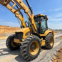 Backhoe Loader Bekas CAT 430F Original CAT Backhoe Loader 430f Caterpillar Backhoe Loader dengan Harga Murah untuk Dijual