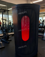 Портативная сауна Sauna Pod Pro Black с функцией сухого прогрева, для одного человека, полное покрытие тела, легкое снятие, функция сухого пара