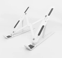Support pour ordinateur portable pas cher, support portable en ABS, support flexible en plastique pour ordinateur portable, réglable