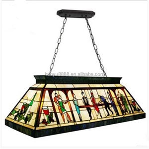 Lámparas de Billar Tiffany de 67 Pulgadas en Oferta, Estilo Europeo para Decoración e Iluminación de Salas de Billar - Product Image 5