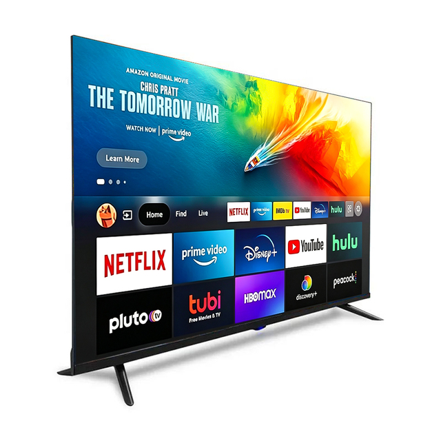 Smart TV 24/32/55/65/75/85/100/110Inch 4K LED with Ultra-Thin Design Android 60Hz Hotel Use Smart Television