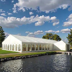 Tente de mariage et de fête transparente 6x12, <span class=keywords><strong>chapiteau</strong></span> chinois facile à monter avec auvent élégant en promotion - Product Image 1