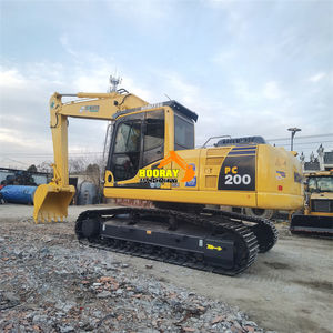 Excavadora de orugas usada de alta calidad Komatsu a la venta, excavadora de orugas de 20 toneladas Komatsu de segunda mano PC200 PC220 PC240 - Product Image 6
