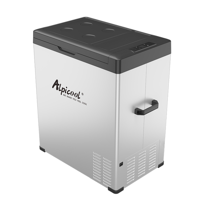 63.8L C75 Alpicool Portable Fridge DC Compressor Chest Freezer Manufacturers APP Control Insulate Small Mini Deep Freezer