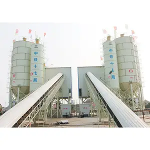 泽宇工厂制造混凝土厂180立方米/小时HZS180配料站大型HZS180配料厂产品