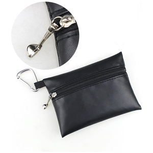 Bolsa de <span class=keywords><strong>Golf</strong></span> de PU Negra al por Mayor, Bolsa de Cintura de <span class=keywords><strong>Golf</strong></span> Resistente al Agua de Primera Calidad, Bolsa de Almacenamiento de Pelotas de <span class=keywords><strong>Golf</strong></span> con Logotipo Personalizado - Product Image 3