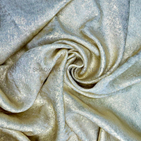 Tissu en velours satiné anti-boulochage 100 % polyester imprimé brillant pour robes de soirée, vêtements de scène pour filles, doublures et sacs