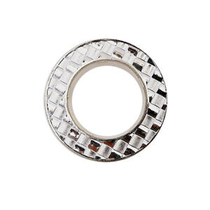 Kolay kurulum ucuz plastik perde aksesuarları için perde halkaları 40mm açılabilir perde kuşgözü halka - Product Image 4