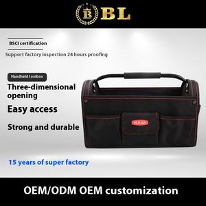 กระเป๋าผู้ใช้งานขนาดใหญ่แบบกำหนดเอง ผลิตจากผ้าอ็อกซ์ฟอร์ดกันน้ำ พร้อมซิปเหล็ก ทนทานต่อการสึกหรอ - Product Image 2