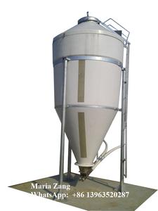 Stockage de grains de printemps pour animaux, en fibre de verre FRP, plastique renforcé, simple, pour cochon, système d'alimentation automatique, de plusieurs capacités disponibles - Product Image 5