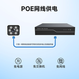 Caméra Bullet JUANCLLOUD 5MP H.265+ Vision Nocturne Starlight Stockage Cloud Surveillance à Distance Sécurité - Product Image 2