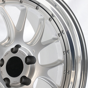 Cerchi in Lega di Alluminio Forgiati Classici Argento a Due Pezzi, 18, 19, 20, <span class=keywords><strong>21</strong></span>, 22 Pollici, Opzioni di Personalizzazione Complete - Product Image 4
