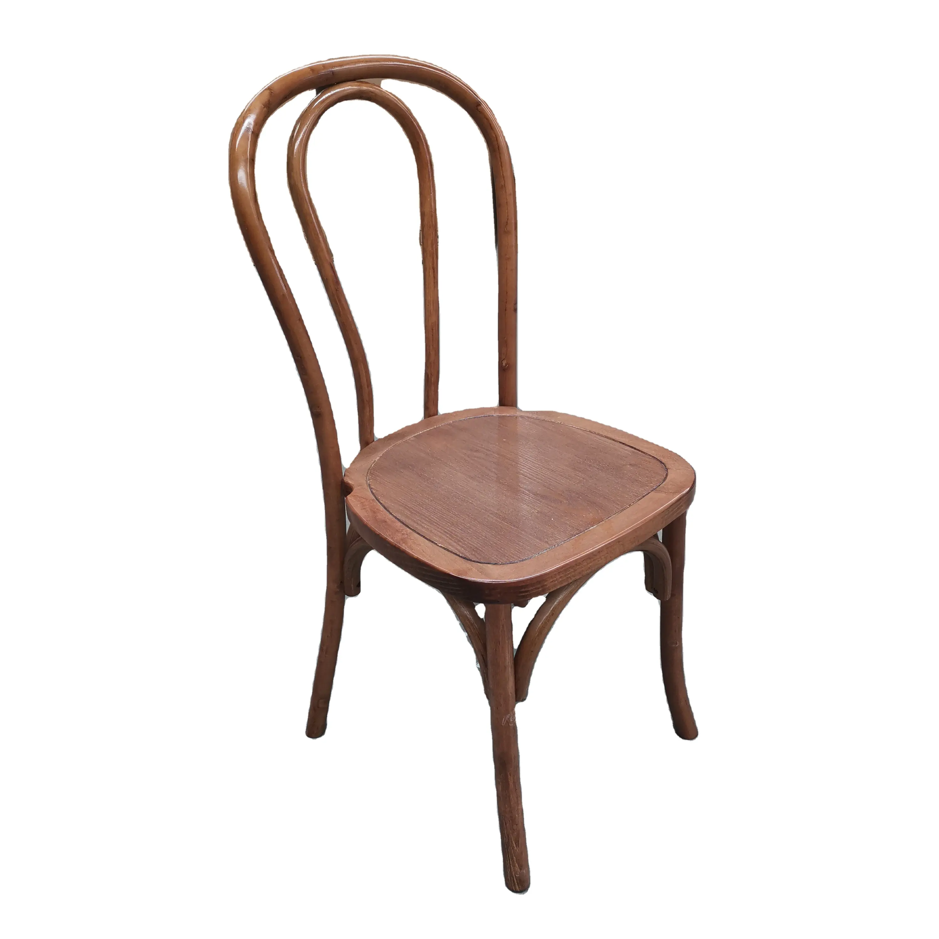 Düğün olay için Retro ziyafet parti istifleme ahşap Thonet hezaren sandalye