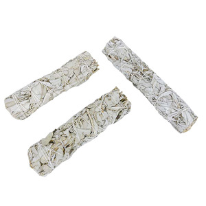 California màu xanh Sage & trắng Sage hương 10cm 4 inch hun khói thánh gỗ từ Peru hương liệu khuếch tán chủ - Product Image 6