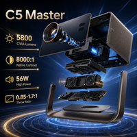 Projecteur laser 4K C5 Master 5800 lumens Zoom optique Dolby Vision IMAX Enhanced 240Hz Gaming C5 UltraMax C5 Ultra C5 ProMax