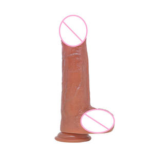 Heetverkopende XLN merk elektrische vibrerende <span class=keywords><strong>dildo</strong></span> met stotende functie, vloeibaar siliconen, waterdicht, CE-gecertificeerd, 423g gewicht, seksspeeltjes voor volwassenen - Product Image 1