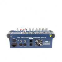 Gooermi PMX-602D Mini-mixeur de haute qualité, 6 canaux, interface USB, contrôleur, amplificateur de puissance pour scène