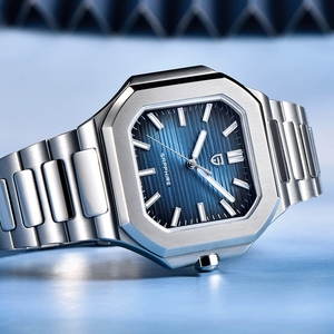 2025 nouveau VH31 37MM hommes montre à quartz saphir en acier inoxydable sport étanche 5Bar veilleuse C3 reloj hombre - Product Image 2