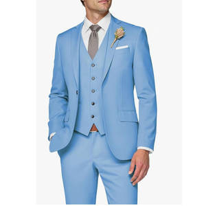 Jas Pria <span class=keywords><strong>3</strong></span> Potong Slim Fit untuk Pria, Jas Formal Bisnis, Jas Pengantin, Jas <span class=keywords><strong>Prom</strong></span>, Kustomisasi Grosir - Product Image 1