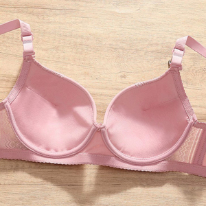 <span class=keywords><strong>Reggiseno</strong></span> Push-up Jacquard di Lusso Quotidiano con <span class=keywords><strong>Ferretto</strong></span>, Modellante, con Lati Larghi, Traspirante, <span class=keywords><strong>in</strong></span> Fibra di Bambù e Fodera <span class=keywords><strong>in</strong></span> <span class=keywords><strong>Cotone</strong></span>, Lingerie Liscia - Product Image 3