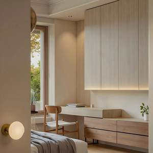 ตู้ไม้ทันสมัยสั่งทำพิเศษ ทนทาน สำหรับห้องนั่งเล่น ห้องครัว อพาร์ทเมนต์ โรงแรม ดีไซน์คลาสสิก ขายดี - Product Image 6