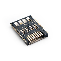 Konektor Soket Kartu Flash PCB Tipe Push Push Harga Murah Terlaris Mup untuk Kartu Memori Mainan Elektronik