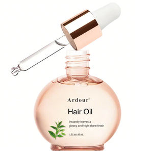 Huile capillaire anti-frisottis Drops pour cheveux fins et moyens, améliore la brillance et maintient un contrôle des frisottis durable. - Product Image 1