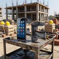 Computadora Portátil Android OEM, PDA Resistente con Escáner de Código de Barras 2D QR, RFID HF y Huella Dactilar para Tráfico