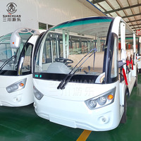 Chine Bon prix 8-14 sièges voiture de tourisme électrique 14 véhicules de tourisme voiture de haute qualité Mini voiture de bus de tourisme