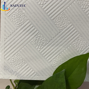 Chống cháy giả PVC thạch cao Trần gạch Hội Đồng Quản trị, trọng lượng nhẹ và Nhiệt Cách Nhiệt PVC nhiều lớp thạch cao Trần gạch - Product Image 4