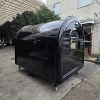 Remorque Food Truck Entièrement Équipée, Chariot à Café, Kiosque, Bar Mobile, Remorque Chauffe-Plats