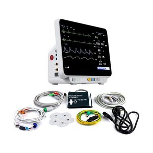 Moniteur patient Yongkang 14 pouces, ECG, tension artérielle, SpO2, température, appareil médical portable avec batterie au lithium - Product Image 2
