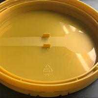 Couvercle de boîte de lait en poudre à languette facile à ouvrir, scellé hermétiquement, durable et réutilisable, avec logo personnalisé